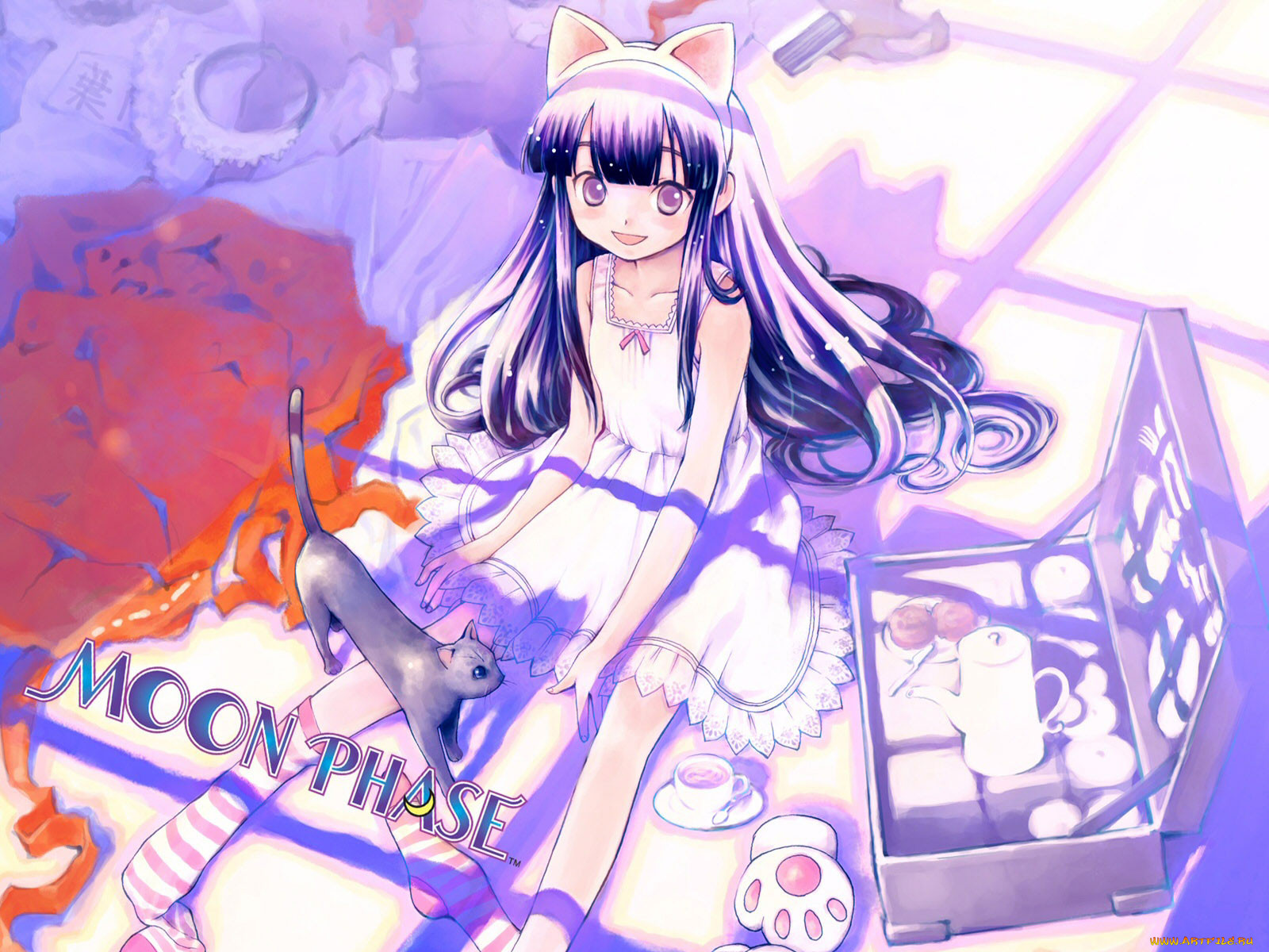 , tsukuyomi, moon, phase